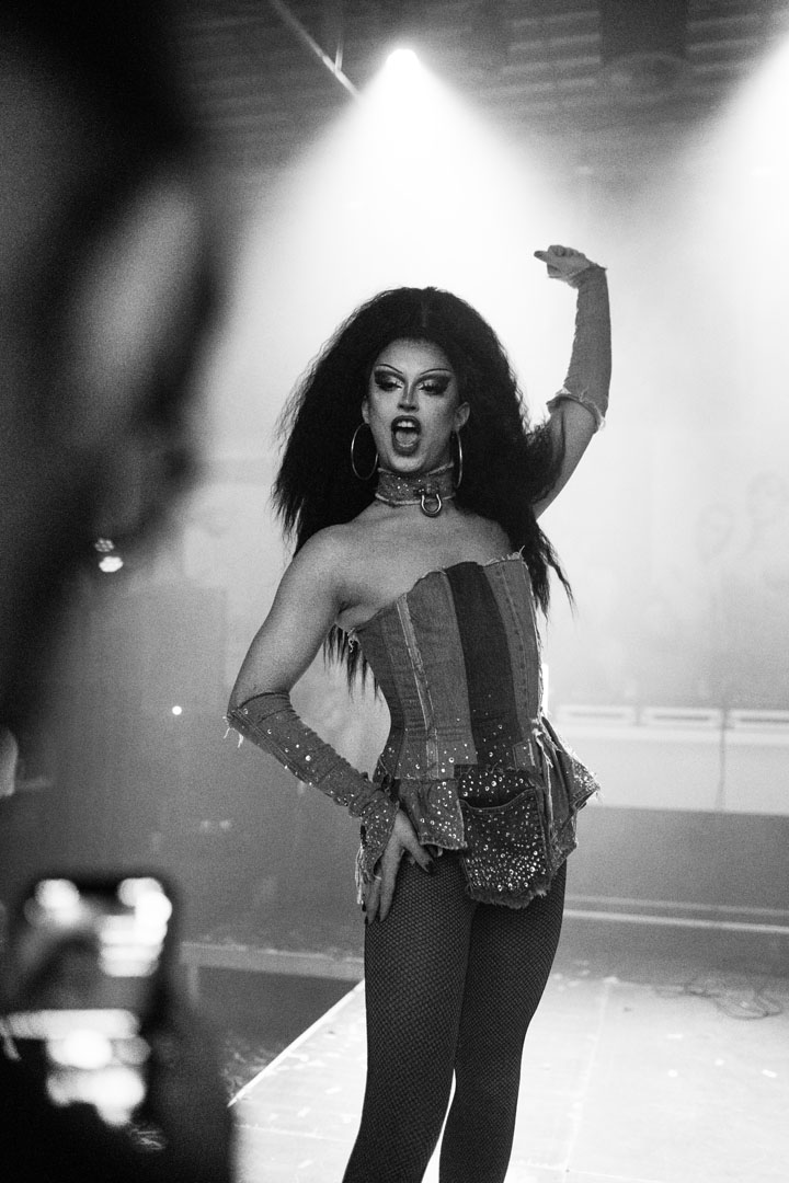 Rox Monroe — drag performer portrait Queens series 2025 — Luca van Ruiten
