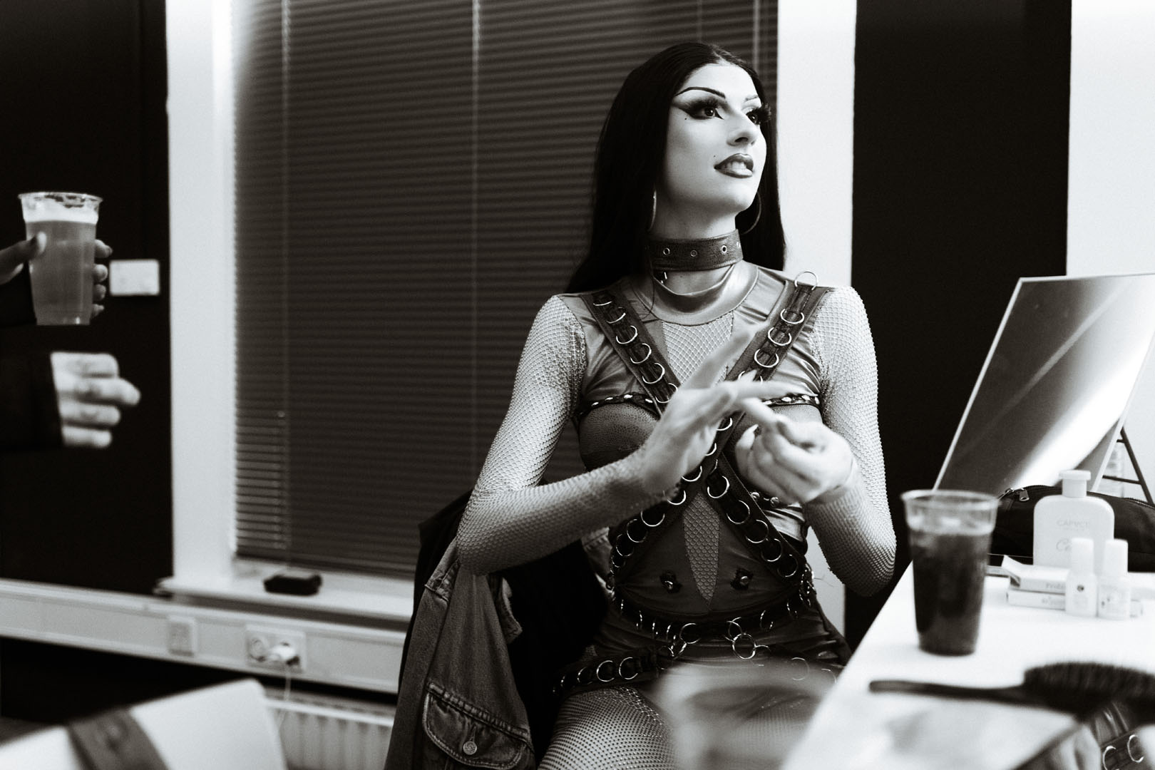 Hyon Metz — editorial drag portraiture 2025, Rotterdam — Luca van Ruiten